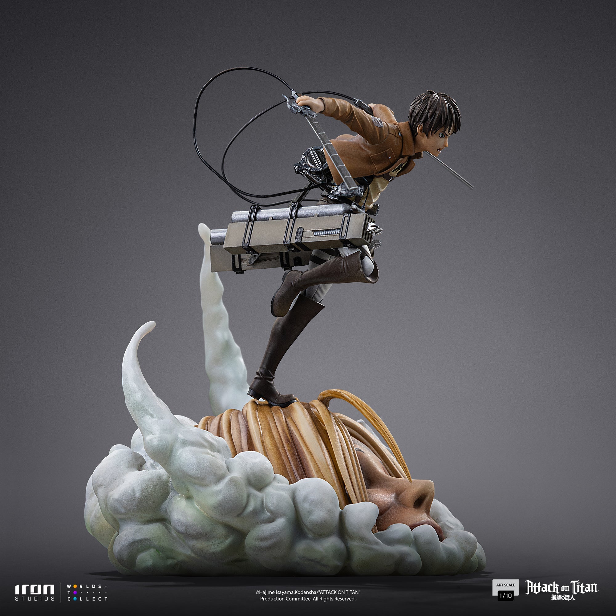 Pre-Order - Statue Eren Yeager - Attack on Titan - Art Scale 1/10 - Iron Studios