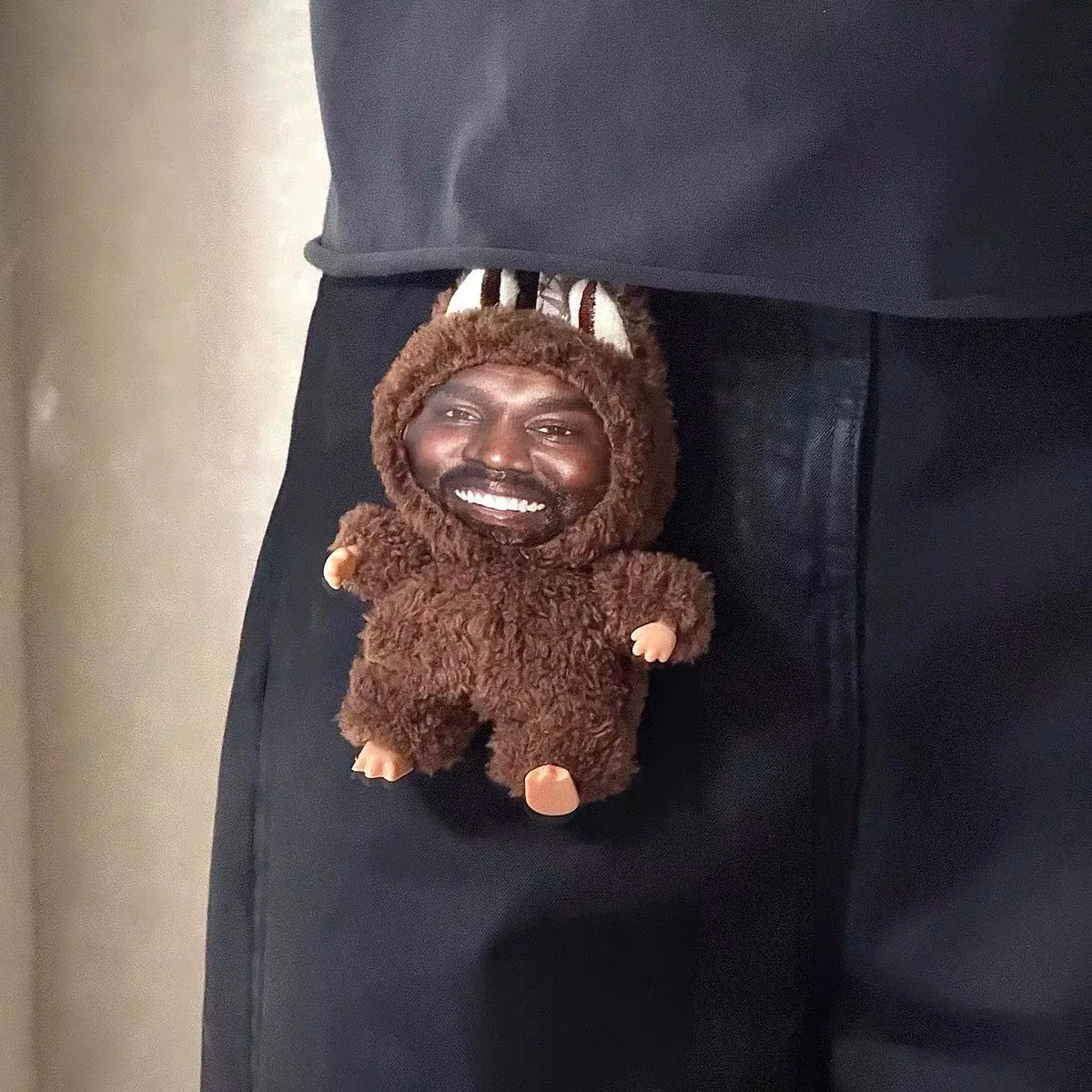 Kanye Bear Keychain Aesthetic