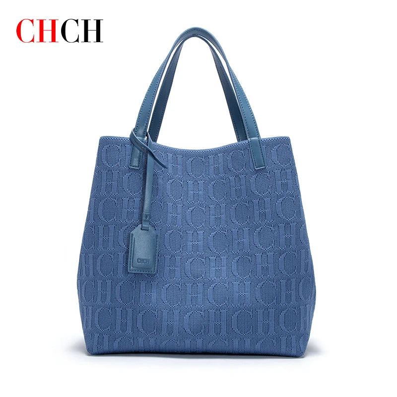 CHCH Winter Luxury Brand Fashion Printed Women's Handbag Large Capacity Travel Commuting Multi functional Large Capacity Handbag