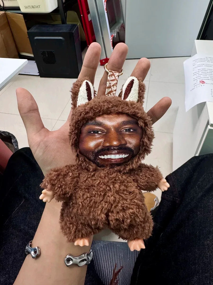 Kanye Bear Keychain Aesthetic