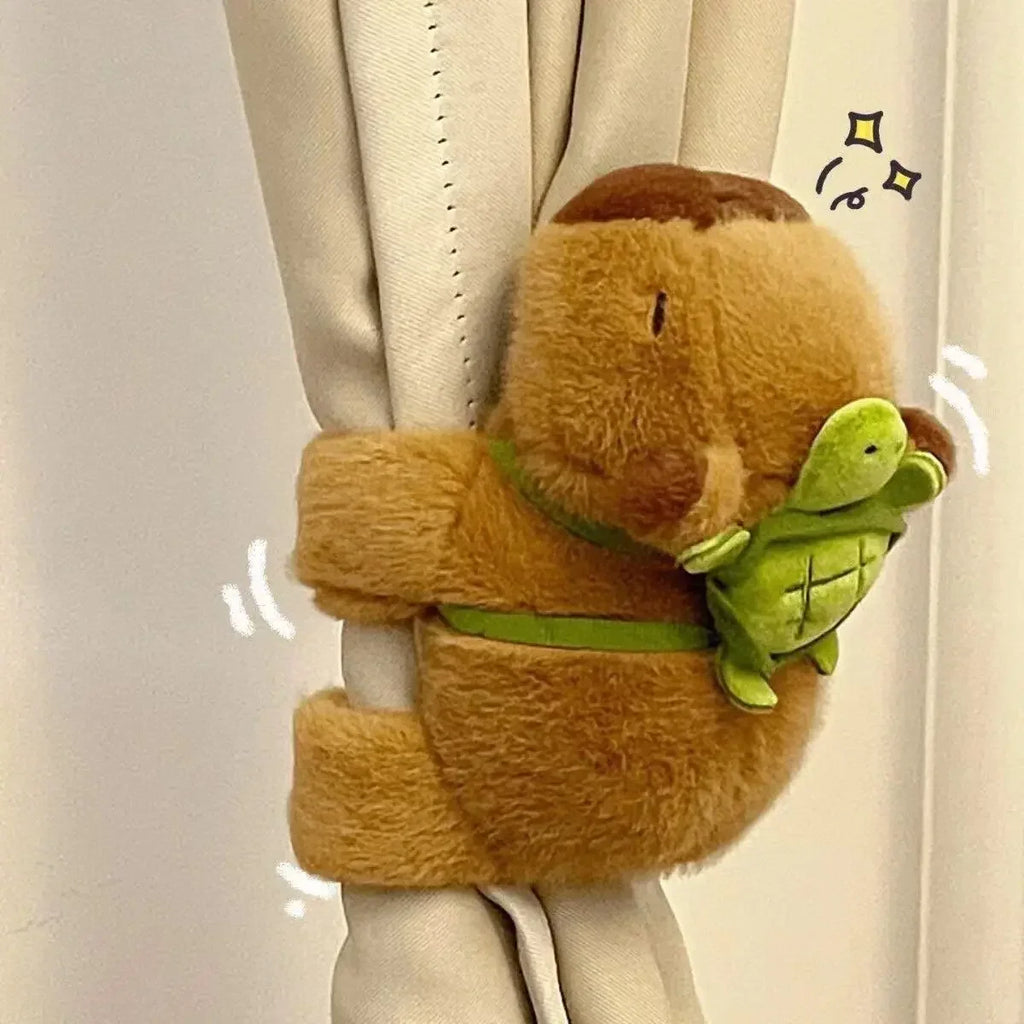 Pulseira de pelúcia Capybara