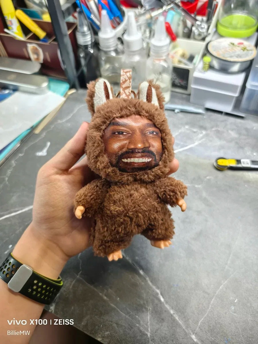 Kanye Bear Keychain Aesthetic