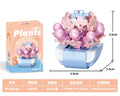 Bouquet Flower Mini Diy Building Block Toys for Children Bricks Blocks for Adults Constructor Micro Bricks Construction Set Gift