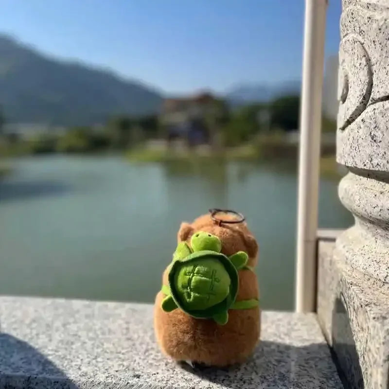 Pulseira de pelúcia Capybara