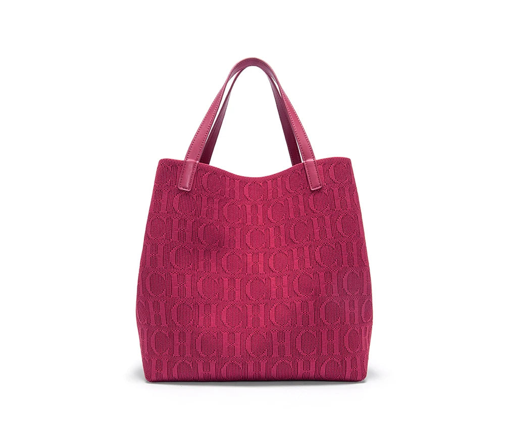 CHCH Winter Luxury Brand Fashion Printed Women's Handbag Large Capacity Travel Commuting Multi functional Large Capacity Handbag