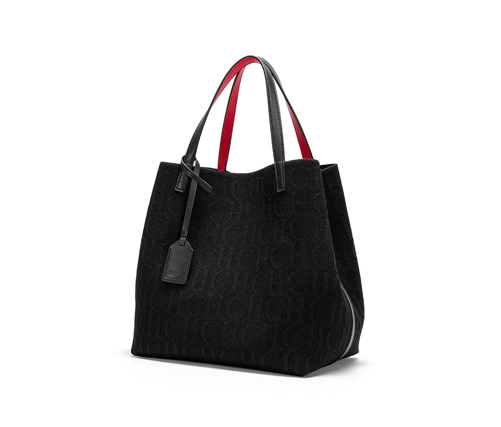 CHCH Winter Luxury Brand Fashion Printed Women's Handbag Large Capacity Travel Commuting Multi functional Large Capacity Handbag