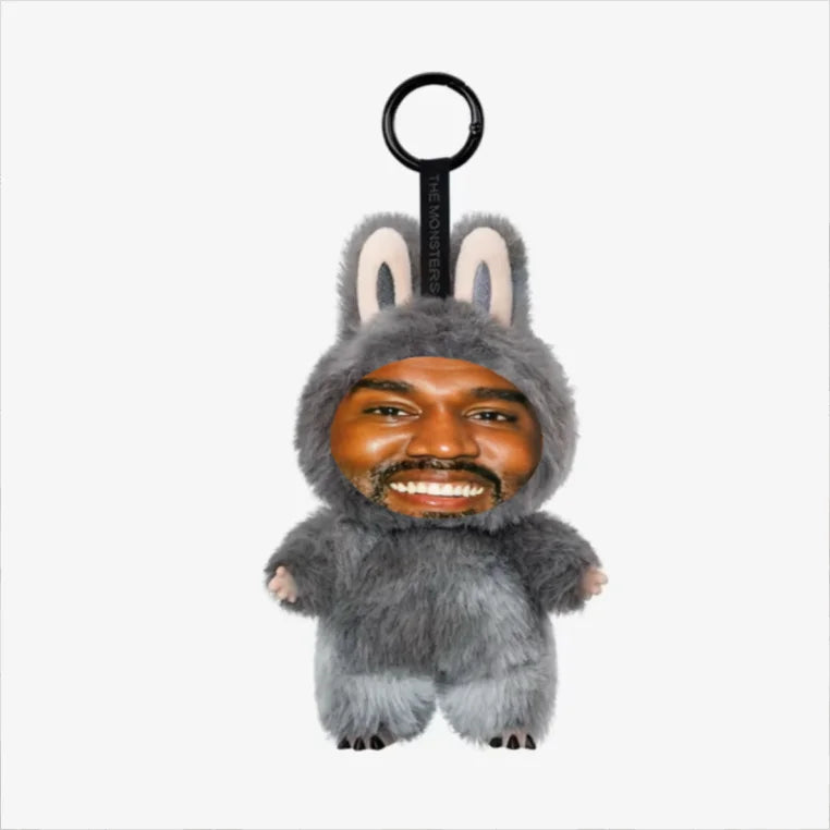Kanye Bear Keychain Aesthetic