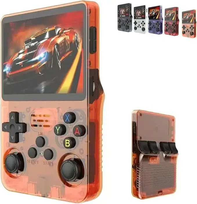 R36S Retro Handheld Video Game Console Linux System 3.5 Inch IPS Screen Portable Pocket Video Player R35S 128GB Games